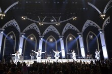 ゴスペラーズ「ゴスペラーズ坂ツアー2014～2015"G20"」沖縄・沖縄コンベンションセンター公演の様子。（撮影：緒車寿一）