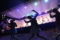 LinQによるライブの様子。