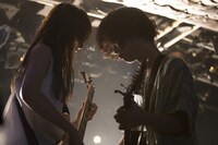 赤色のグリッター（Photo by nkzmarufoi）