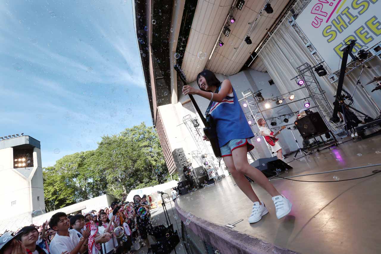 「uP!!!NEXT VOL.11 ～SHISHAMO NO FREE NO YAON!!! ～」の様子。（撮影：柴田恵理）