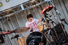 吉川美冴貴（Dr）（撮影：柴田恵理）