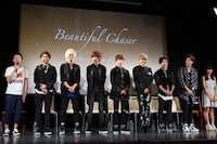 「『Beautiful Chaser』Music Story Film」上映会の様子。（撮影：笹森健一）