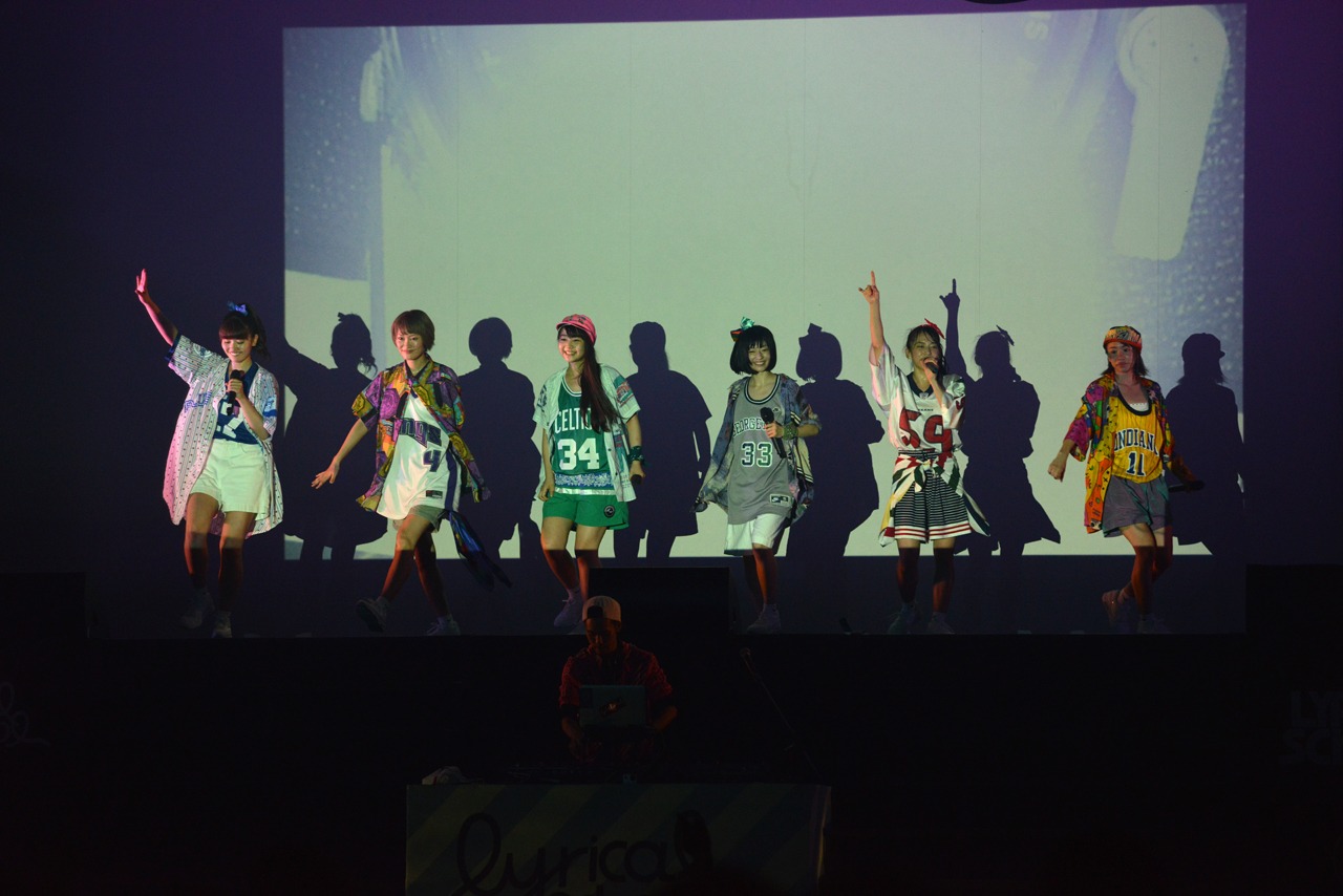 「lyrical school tour 2015 "date spot"」最終公演の様子。