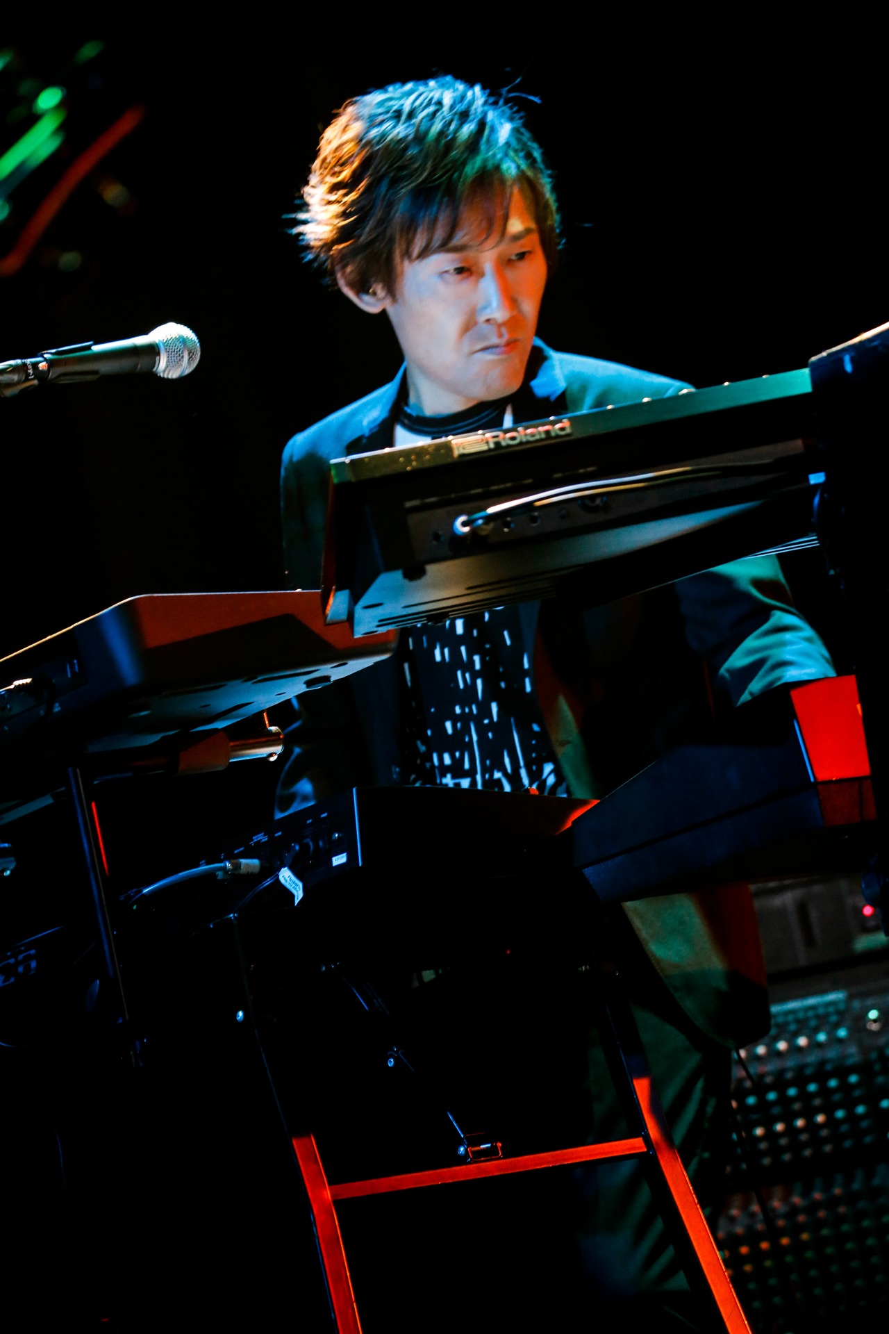 土橋安騎夫（Key）（Photo by Hajime Kamiiisaka）