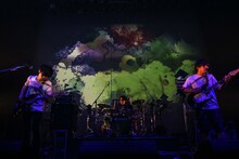 SAKANAMON「SAKANAMONワンマンツアー2015 ～あく太もく太の大冒険～」東京・Zepp DiverCity TOKYO公演の様子。（Photo by Taku Fujii）