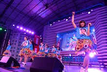 私立恵比寿中学「めざましライブ」の様子。