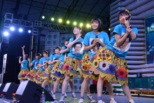 私立恵比寿中学「めざましライブ」の様子。