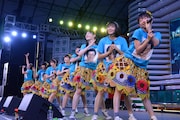 私立恵比寿中学「めざましライブ」の様子。