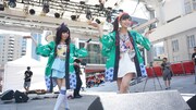 LinQによる「JAPANESE SUMMER FESTIVAL『日本祭り』」ライブの様子。 (写真提供:ジョブ・ネット)