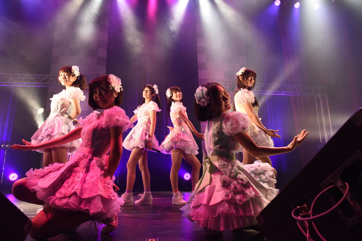 paletによるライブの様子。