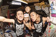 昨日7月29日に東京・下北沢SHELTERで行われた男性限定イベント「漢祭 -FAT BOYZ DREAM!!-」終演後のTOTALFAT。（写真提供：UK.PROJECT）