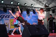 「Manga Festival 2015」でのゆるめるモ！（写真提供：YOU'LL RECORDS）