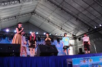 「Manga Festival 2015」でのゆるめるモ！（写真提供：YOU'LL RECORDS）