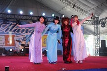 「Manga Festival 2015」でのゆるめるモ！（写真提供：YOU'LL RECORDS）