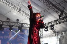 「Manga Festival 2015」でのゆるめるモ！（写真提供：YOU'LL RECORDS）