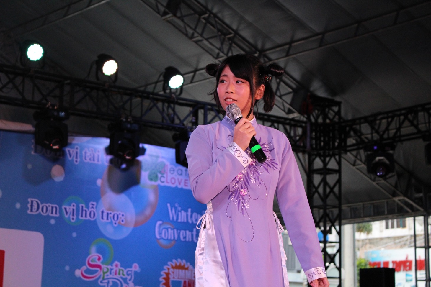 「Manga Festival 2015」でのゆるめるモ！（写真提供：YOU'LL RECORDS）