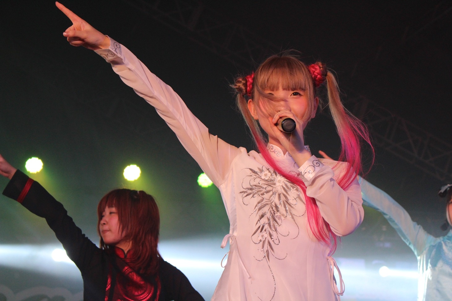 「Manga Festival 2015」でのゆるめるモ！（写真提供：YOU'LL RECORDS）