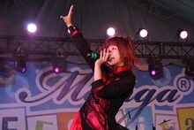 「Manga Festival 2015」でのゆるめるモ！（写真提供：YOU'LL RECORDS）