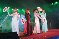 「Manga Festival 2015」でのゆるめるモ！（写真提供：YOU'LL RECORDS）