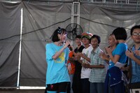 「Manga Festival 2015」でのゆるめるモ！（写真提供：YOU'LL RECORDS）