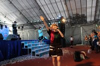 「Manga Festival 2015」でのゆるめるモ！（写真提供：YOU'LL RECORDS）