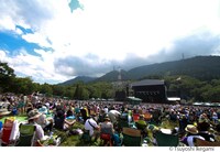 GREEN STAGEの様子。