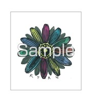 片平里菜「誰にだってシンデレラストーリー」の予約者に特典として配布されるタトゥーシールのデザイン。