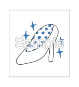 片平里菜「誰にだってシンデレラストーリー」の予約者に特典として配布されるタトゥーシールのデザイン。