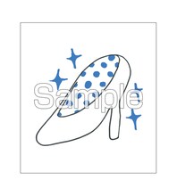 片平里菜「誰にだってシンデレラストーリー」の予約者に特典として配布されるタトゥーシールのデザイン。