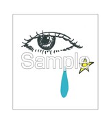 片平里菜「誰にだってシンデレラストーリー」の予約者に特典として配布されるタトゥーシールのデザイン。