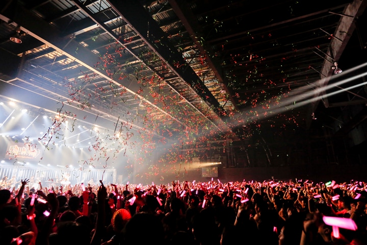 LiSA「LiVE is Smile Always ～Launcher～」追加公演の様子。（Photo by hajime kamiiisaka）