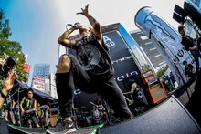 coldrain「coldrain × MONSTER ENERGY ULTRA UNLEASHED」の様子。（Photo by HayachiN）