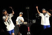 MAGiC BOYZのパフォーマンスの様子。