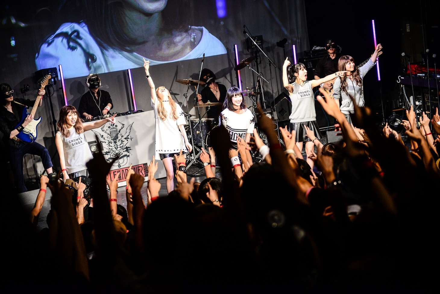 Q'ulle全国ツアーの東京・WWW公演の様子。（Photo by Kana Tarumi）