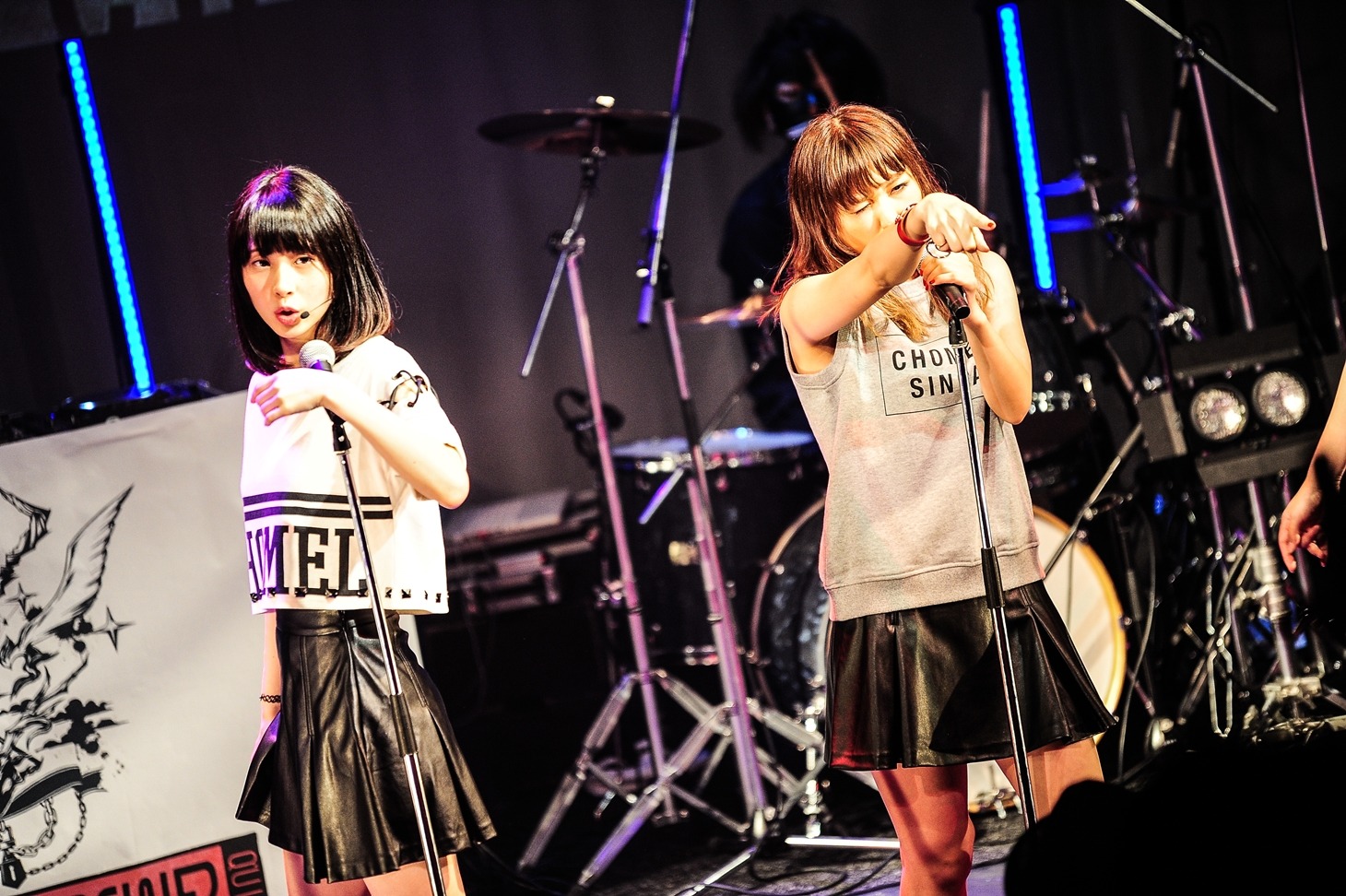 左からまなこ、ゆずき（Photo by Kana Tarumi）