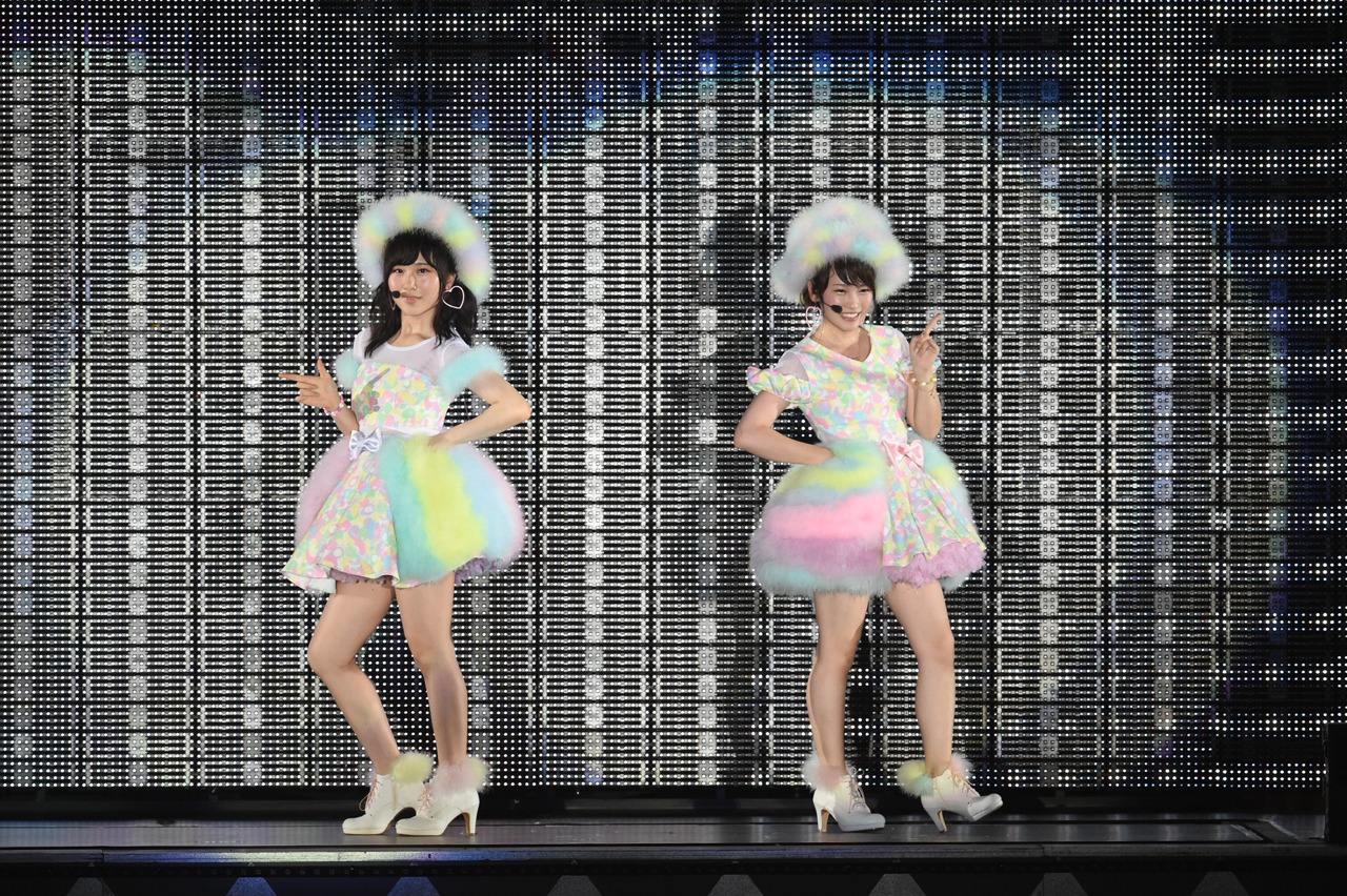 「AKB48真夏の単独コンサート in さいたまスーパーアリーナ～川栄さんのことが好きでした～」2日目夜公演の様子。(c)AKS