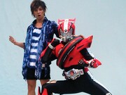 Mitsuru Matsuoka EARNEST DRIVE 3rd Single「re-ray」発売記念ミニライブイベントの様子。