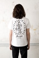 「Snoc TEE」オフホワイトのバックデザイン。