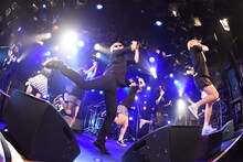 アンコールでベイビーレイズJAPANとコラボしたザ・チャレンジ。