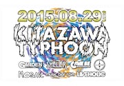 「KITAZAWA TYPHOON 2015」告知用画像