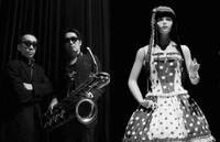 新垣隆＆吉田隆一と浜崎容子。