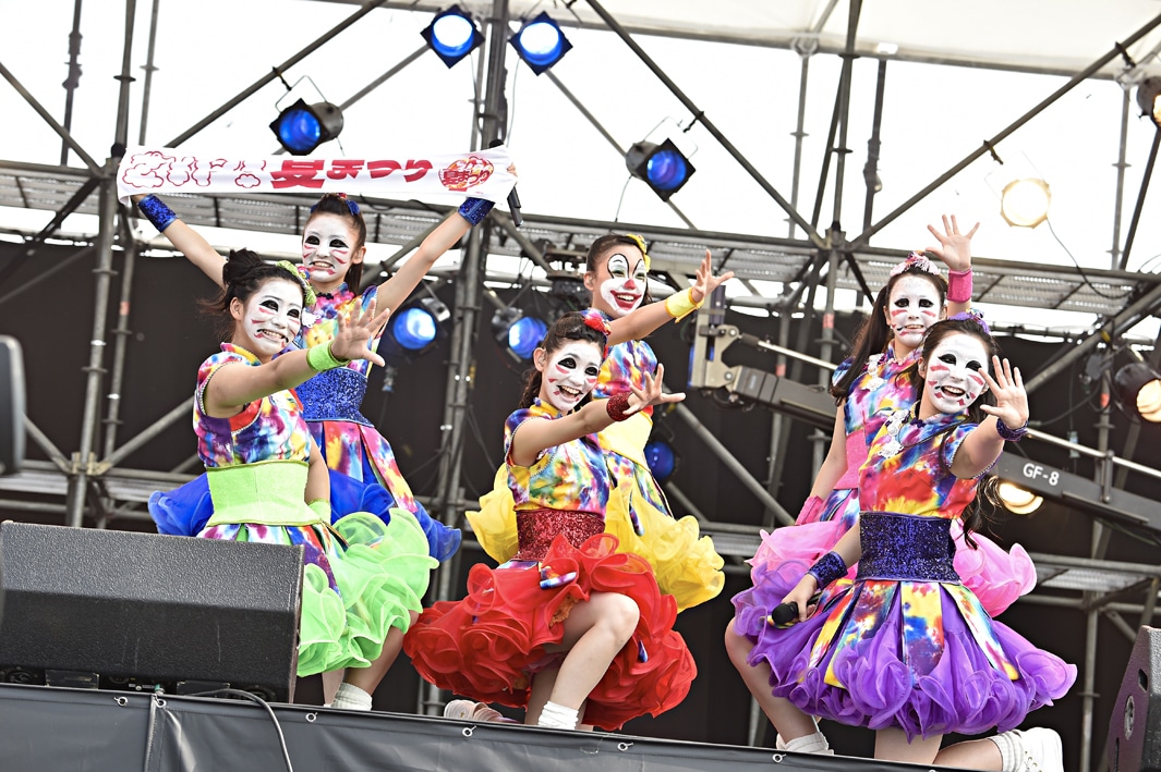 チームしゃちほこ（Photo by KEIKO TANABE）