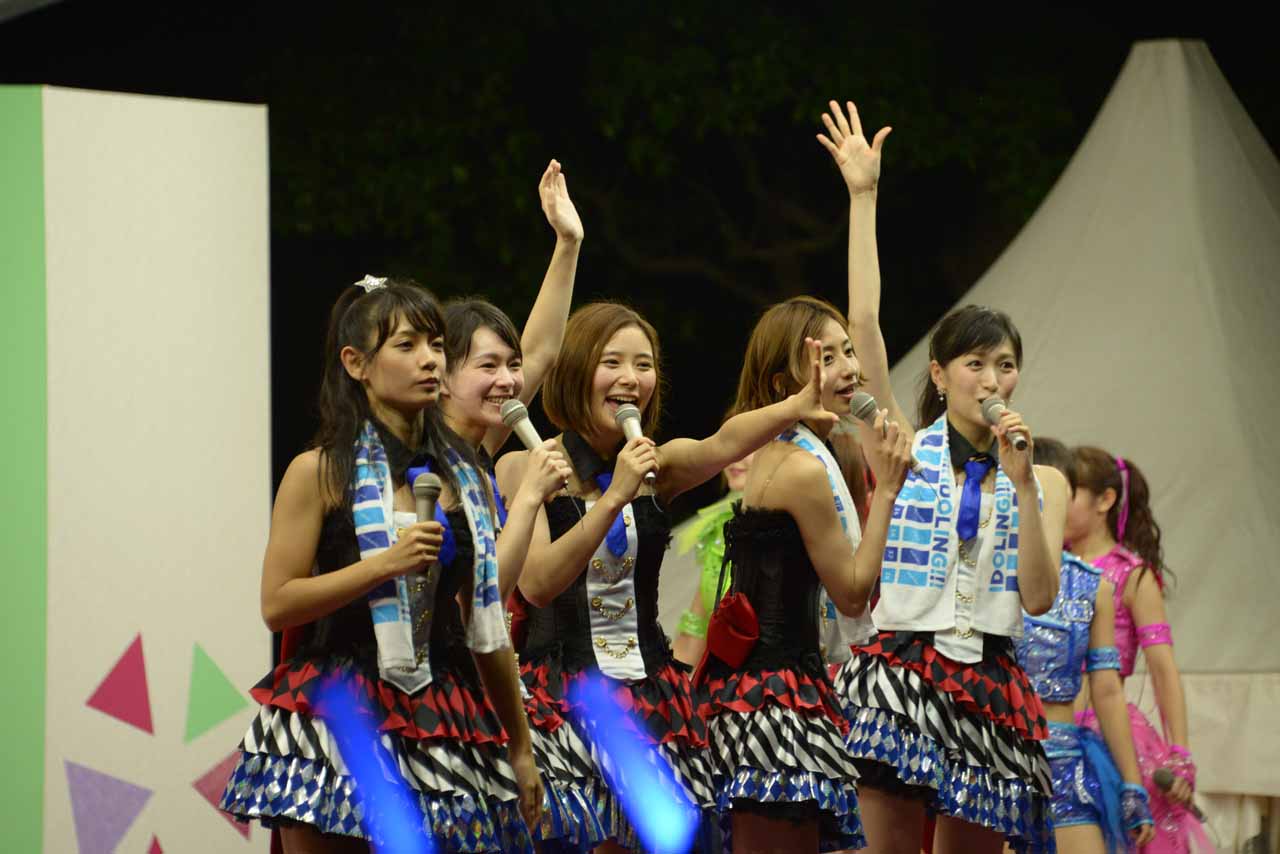 「IDOL SUMMER JAMBOREE ENCORE」の様子。