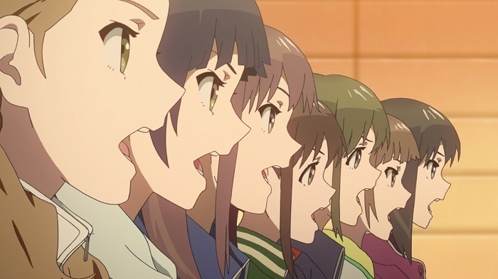 「Wake Up, Girls！続・劇場版 前篇『Wake Up, Girls！ 青春の影』」予告映像より。