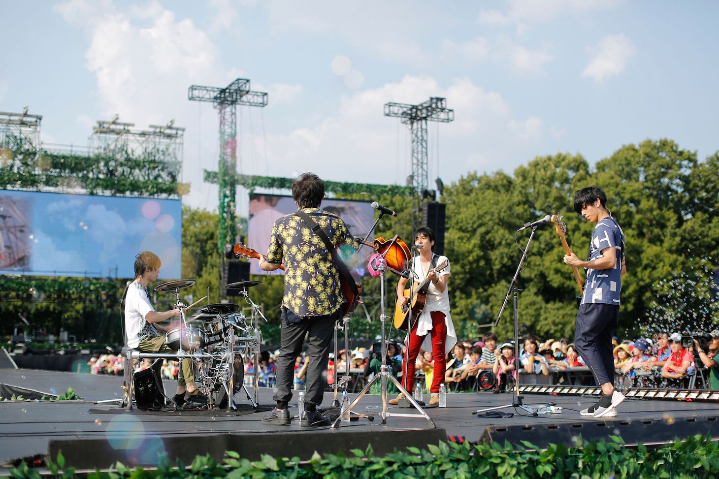 flumpool凱旋野外ライブ大盛況「最高の夏の思い出ができました