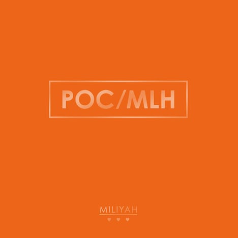 加藤ミリヤ「ピース オブ ケイク -愛を叫ぼう- feat. 峯田和伸」初回限定盤ジャケット