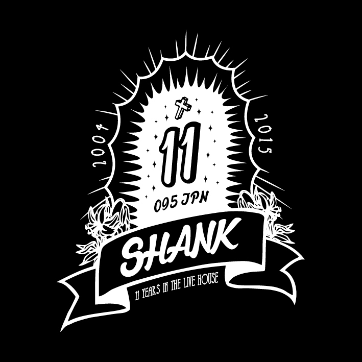 SHANK「11 YEARS IN THE LIVE HOUSE」ジャケット