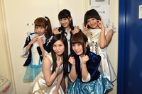 ライブ直前のGALETTe。