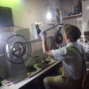 SHAKALABBITS「神ノ街シアター」ミュージックビデオ撮影の様子。