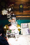 SHAKALABBITS「神ノ街シアター」ミュージックビデオ撮影の様子。